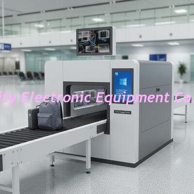 Gross Weight 380 Kgs XRay Baggage Scanner Operating Windows 10 Operation System Ensuring Detection of Prohibited Items