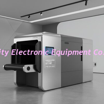 220AVC 50Hz ακτινοβολία Χ σαρωτής αποσκευών με την ανάλυση καλωδίου κάτω από 00787mm μεταλλικό καλώδιο και περίπου 120 kg βάρος για την εξέταση